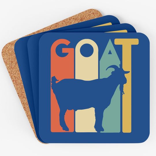 Retro vintage Goat Coasters