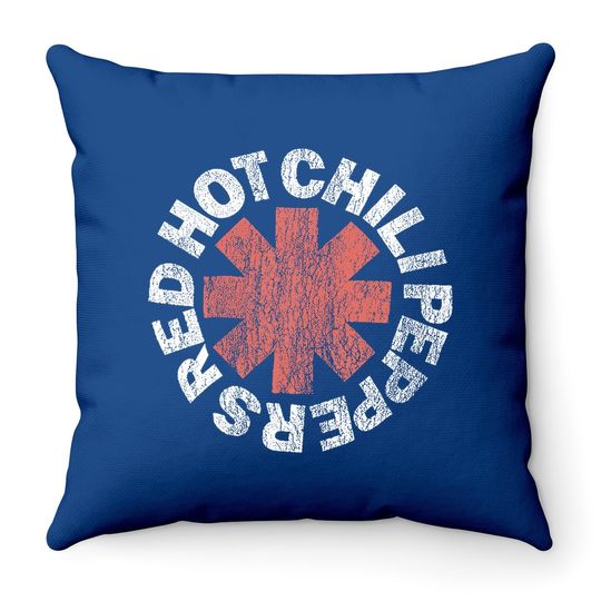 Red Hot Chili Peppers Classic Asterisk Throw Pillow