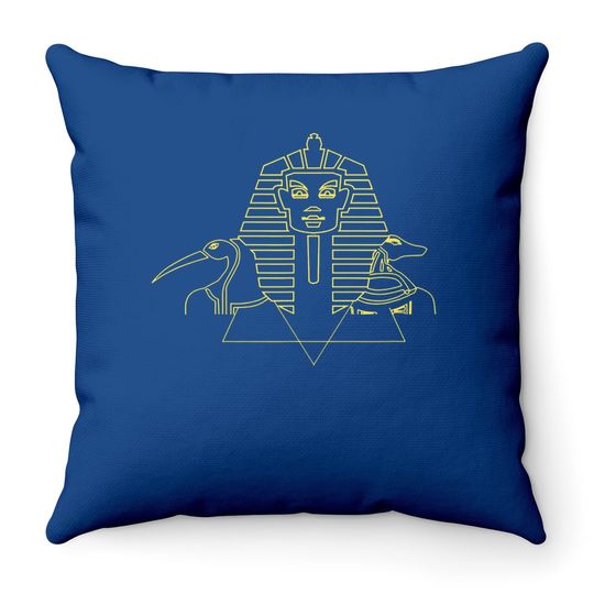 Sphinx Of Giza Egypt Pyramids Throw Pillow