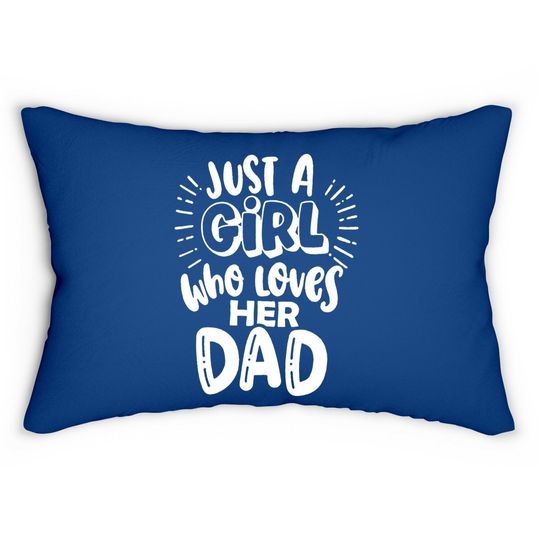 Father And Daughter Matching Lumbar Pillow