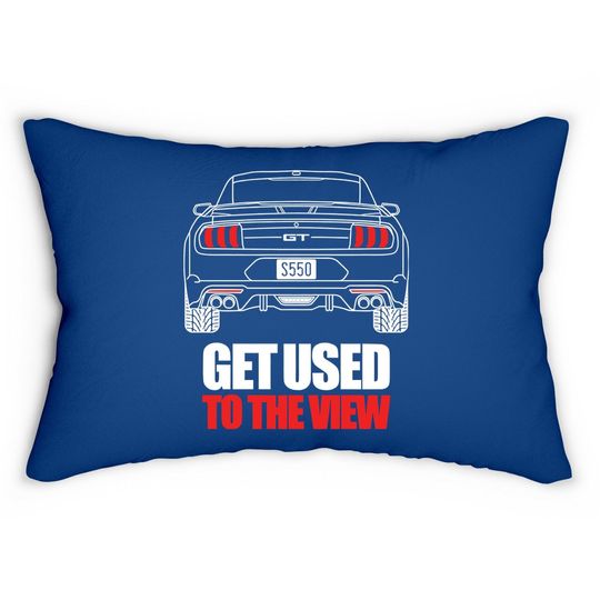 Wheel Spin Addict Mustang Gt S550 Lumbar Pillow