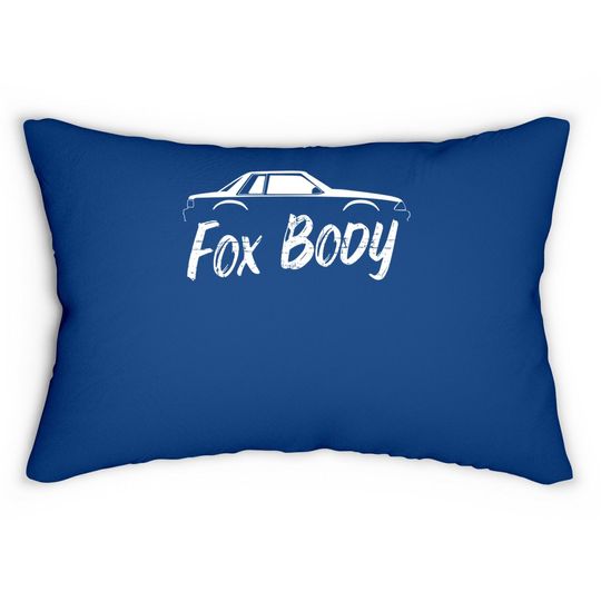 Foxbody Notchback 5.0 American Stang Muscle Car Notcht Lumbar Pillow