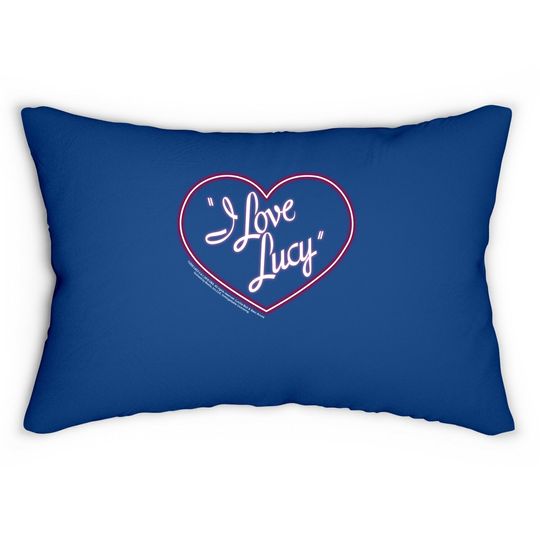I Love Lucy Lumbar Pillow