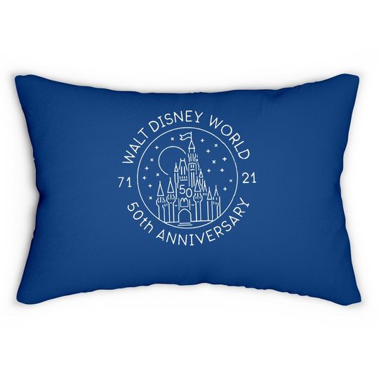 Walt Disney World 71-21, 50th Anniversary Disney Lumbar Pillow
