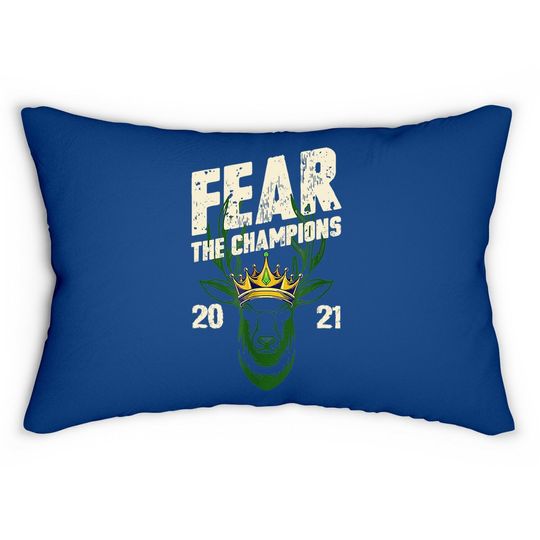Fear Deer Buck The Champions 2021 Lumbar Pillow