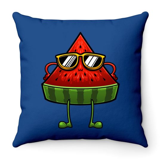 Watermelon Summer Throw Pillow