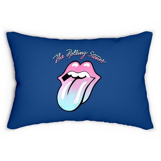  Rolling Stones Gradient Tongue Lumbar Pillow