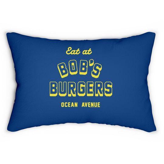 Eat At Bob's Burgers Ocean Ave Lumbar Pillow
