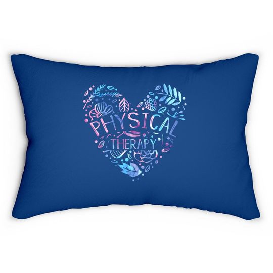 Physical Therapist Gift Heart Pt Physical Therapy Lumbar Pillow