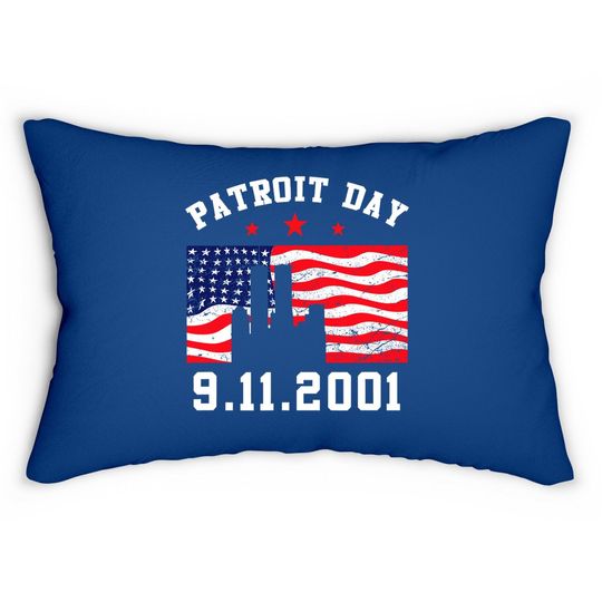 9-11 Patriot Day Lumbar Pillow