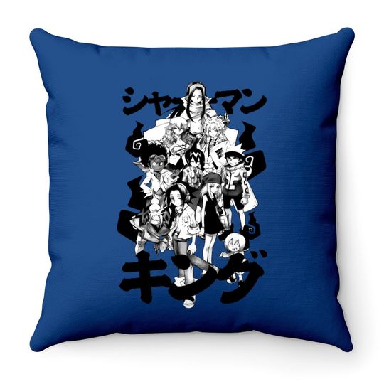 Anime Shaman King Throw Pillow