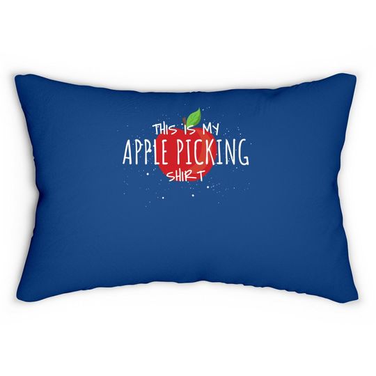 Apple Picking Season Inspired Lumbar Pillow