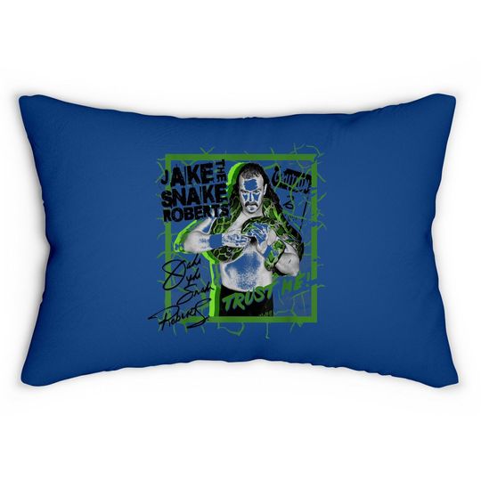 The Snake Roberts "signature" Graphic Lumbar Pillow