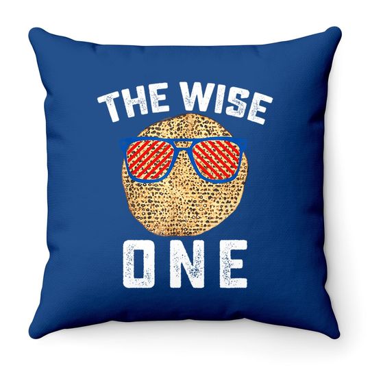The Wise One Jewish Pesach Matzo Jew Holiday Throw Pillow