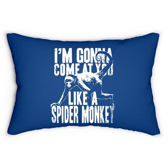 Talladega Nights Spider Monkey Graphic Lumbar Pillow