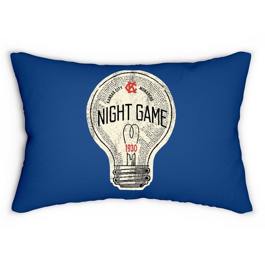Negro Leagues First Night Game Lumbar Pillow