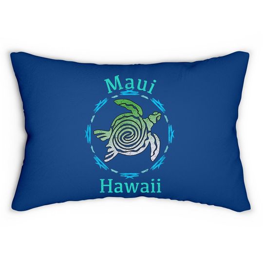 Vintage Maui Lumbar Pillow