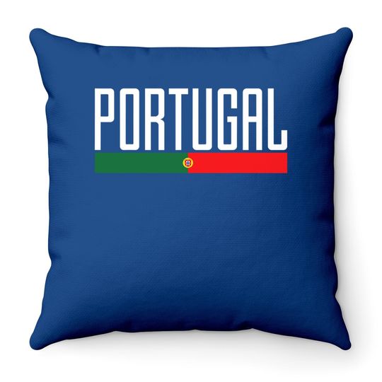 Portugal Throw Pillow