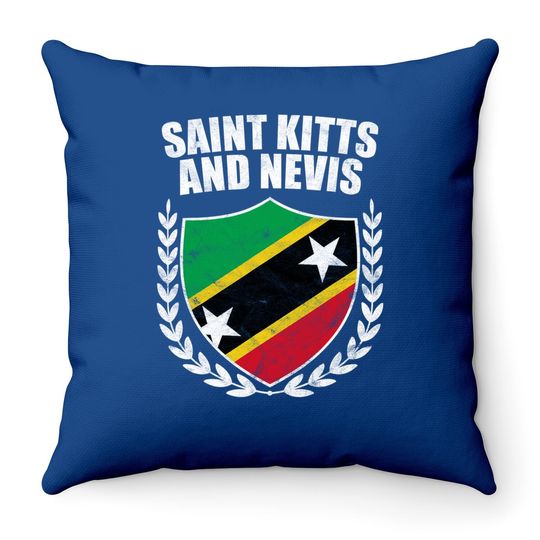 Saint Kitts And Nevis Throw Pillow