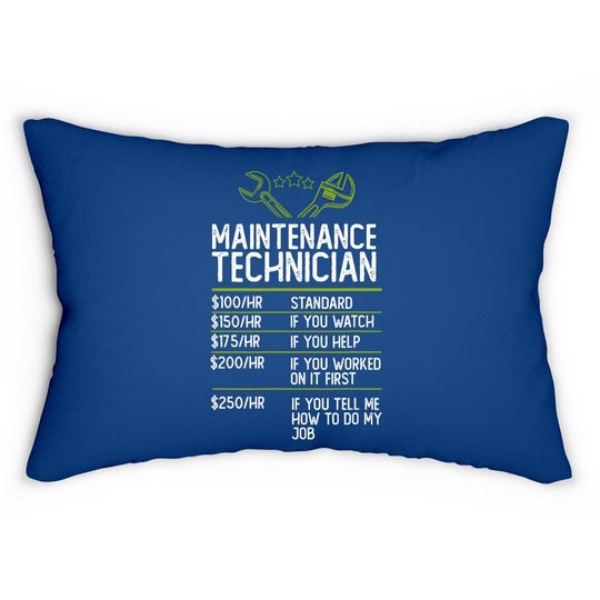 Maintenance Technician Hourly Rate Lumbar Pillow