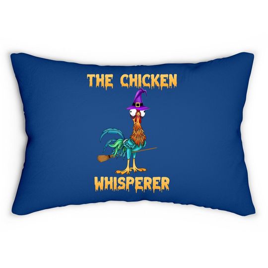The Chicken Whisperer Hei Halloween Lumbar Pillow