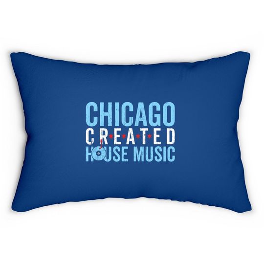 Chicago House Music Lumbar Pillow