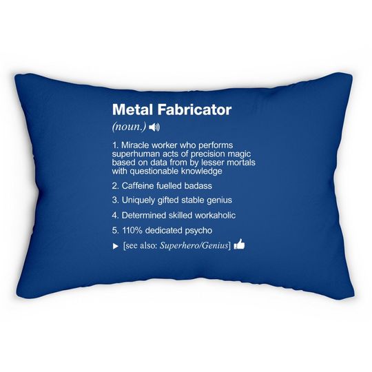 Metal Fabricator Job Definition Meaning Lumbar Pillow