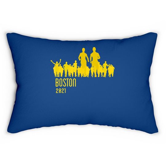 2021 Boston Runners Lumbar Pillow