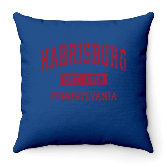Harrisburg Pennsylvania Throw Pillow