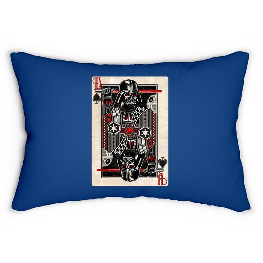 Darth Vader King Of Spades Graphic Lumbar Pillow