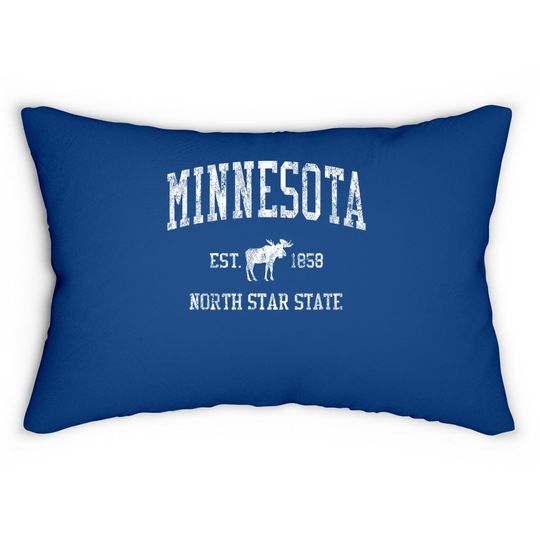 Minnesota Vintage Sports Lumbar Pillow