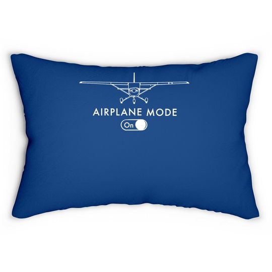 Pilot C172 Flying Gift Airplane Mode Lumbar Pillow