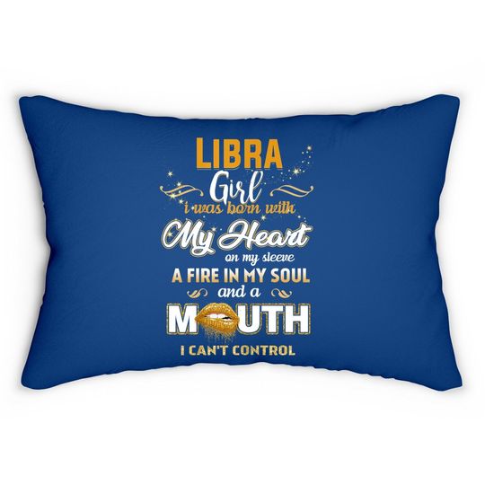 I'm Libra Girl September 23 Lumbar Pillow