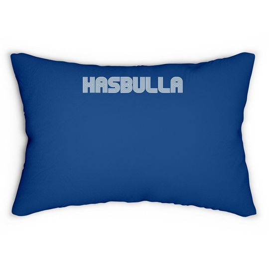 Hasbulla Vintage Retro 60s 70s 80s Lumbar Pillow