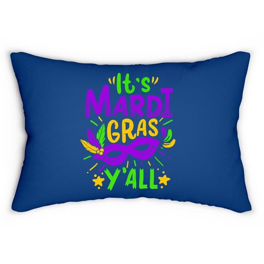 Mardi Gras Gift Lumbar Pillow