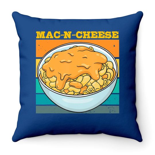 Mac And Cheese Apparel For Cooking Throw Pillow