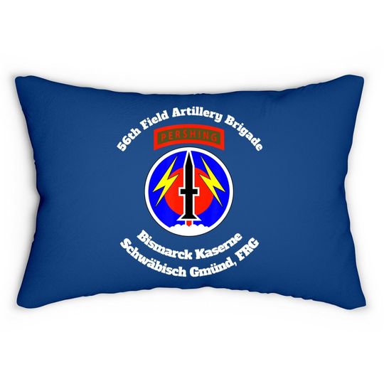 56th Fa Bde Bismarck Kaserne Schwaebisch Lumbar Pillow