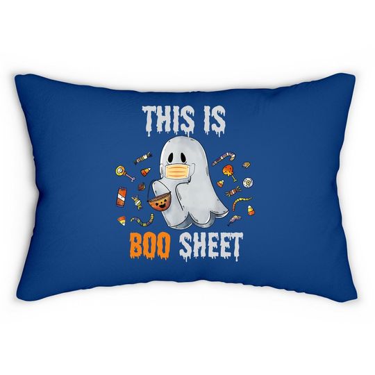 This Is Boo Sheet Ghost Lumbar Pillow