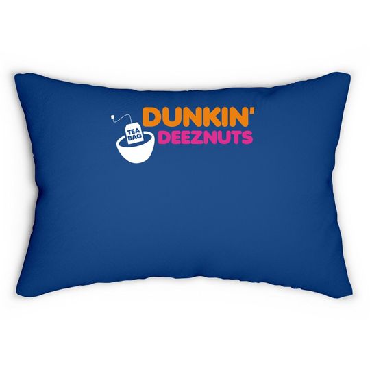 Dunkin Deez Nuts Lumbar Pillow