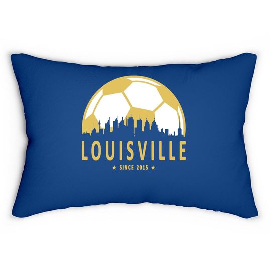 Louisville Soccer Lumbar Pillow