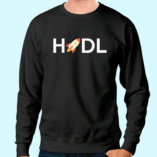 Funny HODL Bitcoin Dogecoin Shiba Inu Cryptocurrency Sweatshirt Sweatshirt