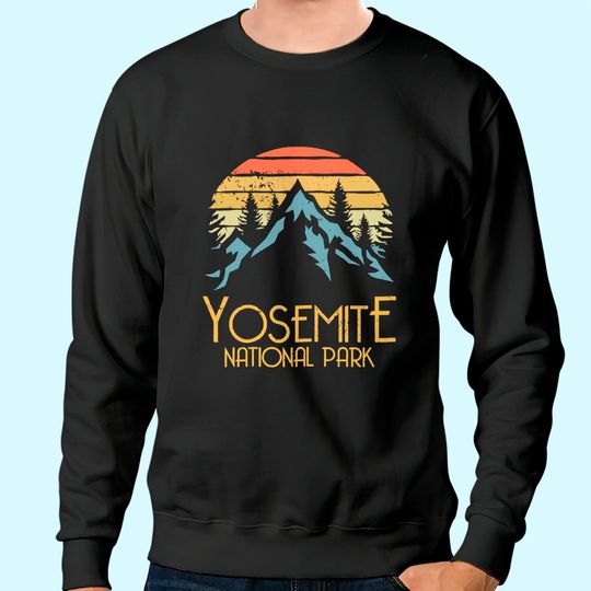 Vintage Yosemite National Park California Sweatshirt