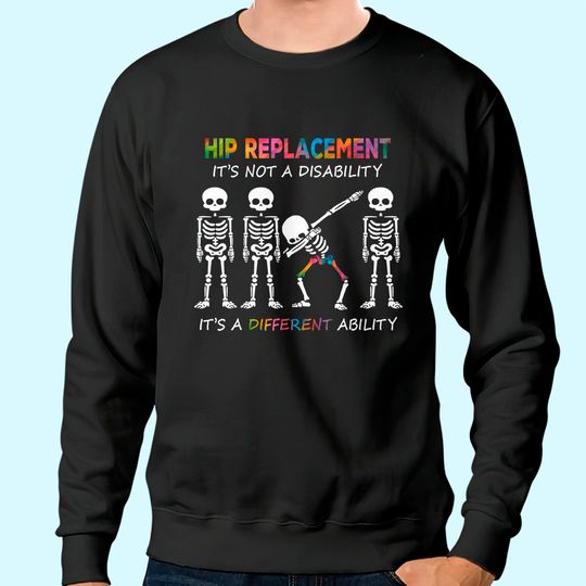 total Hip Replacement recovery kit gift New Joint Surgery Sweatshirt