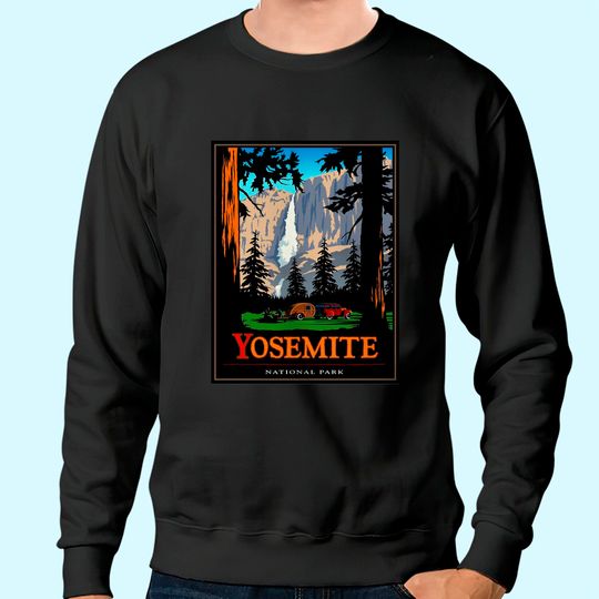Yosemite Sweatshirt Vintage National Park Sweatshirt