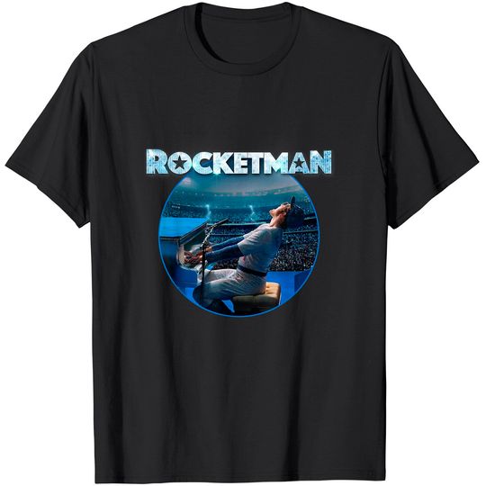Rocketman Movie Elton John Piano T-Shirt