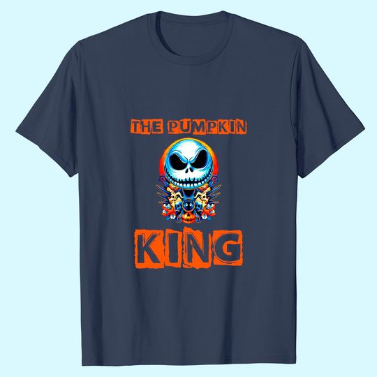 Jack Skellington The Pumpkin King Halloween T-Shirt