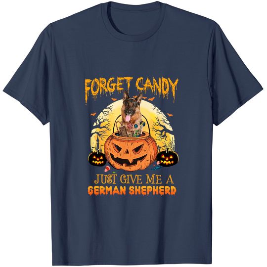 Candy Pumpkin German Shepherd T-Shirt