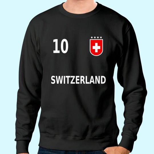 Switzerland Suisse Swiss Soccer Jersey 2020 Sweatshirt