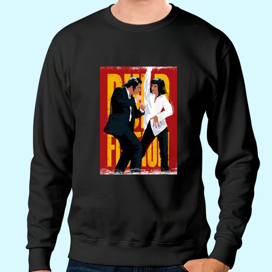 Nirvan Pulp Fiction Dance Unisex Sweatshirt