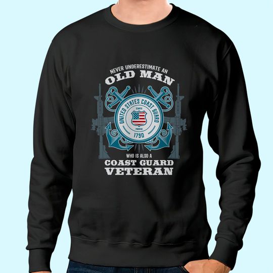 U.S Coast Guard Veteran Sweatshirt